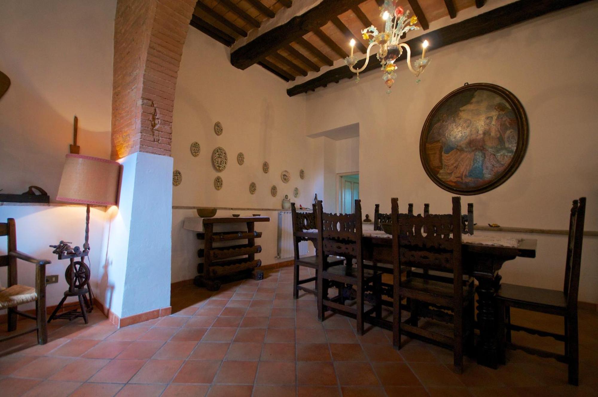 Agriturismo Corvaia Радикофани Екстериор снимка