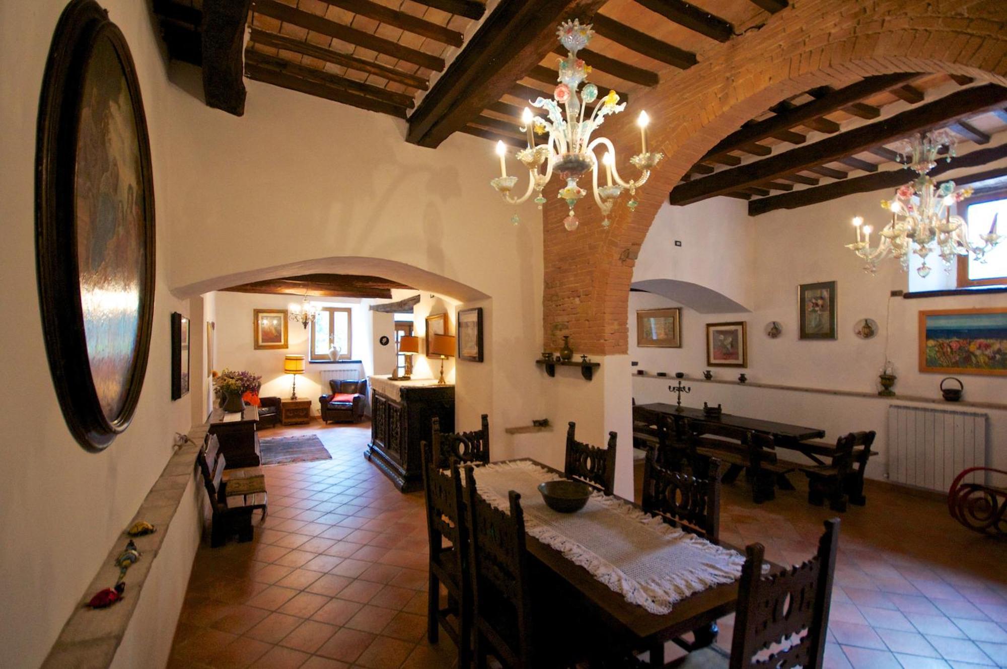 Agriturismo Corvaia Радикофани Екстериор снимка
